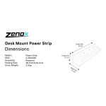 Zenox Z-20CK06 搭載式拖板